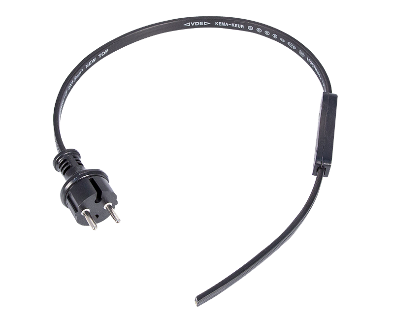 Набор для подключения гирлянды 2 Вт Belt-light (шнур питания 1.5 м с вилкой, коннектор)