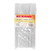 Термоклей большой, d=11.2 мм, L=270 мм Rexant, прозрачный, t-85°C, вязкость 18.00 Pa.s, 1 кг - 