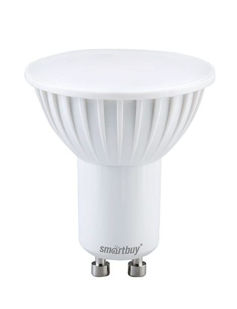 Лампа LED MR16 Smartbuy, Gu10, 3 Вт / 30 Вт, 3000 К, тепло-белая