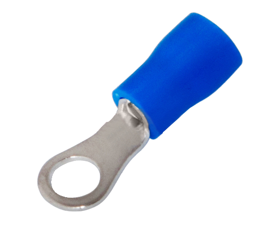 Наконечник изолированный кольцевой VR2-4 Rexant, 100 шт/упак