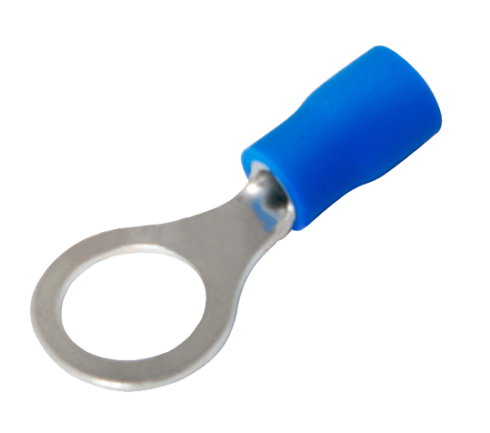 Наконечник изолированный кольцевой VR2-8 Rexant, 100 шт/упак