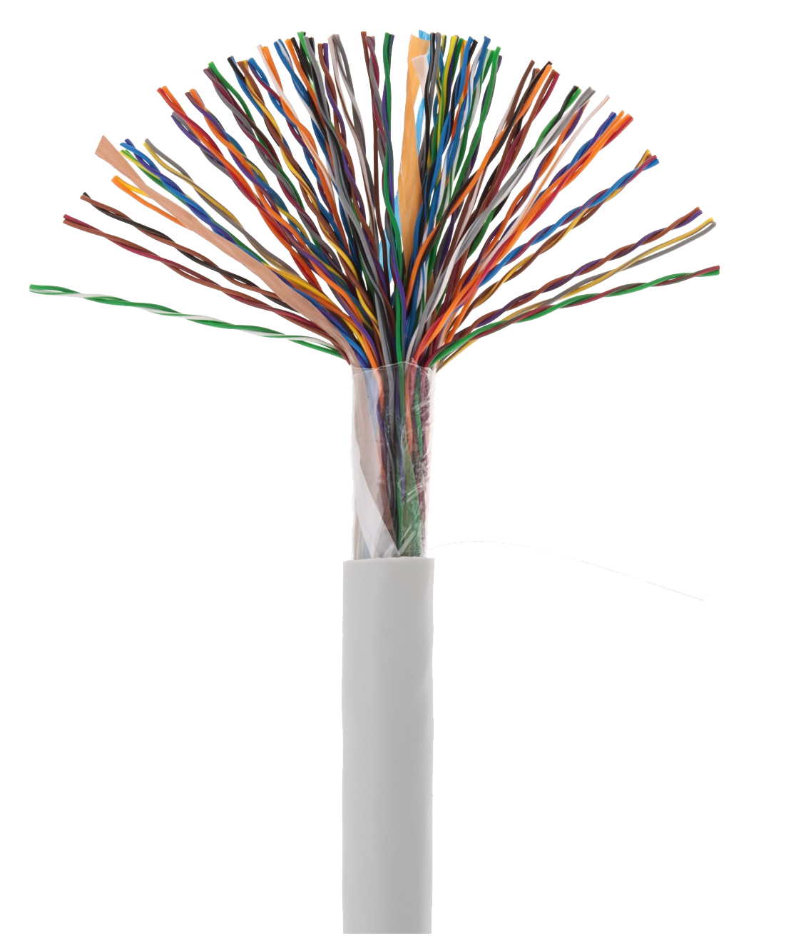 Кабель UTP 50PR 24AWG CAT5 Netlan, 305 м