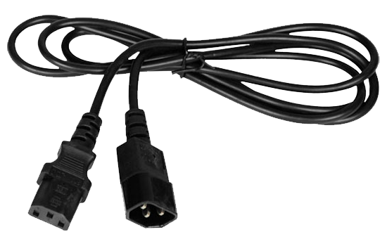 Шнур сетевой TLK-PCM06-018, системный блок-монитор, 6 А, 1.8 м