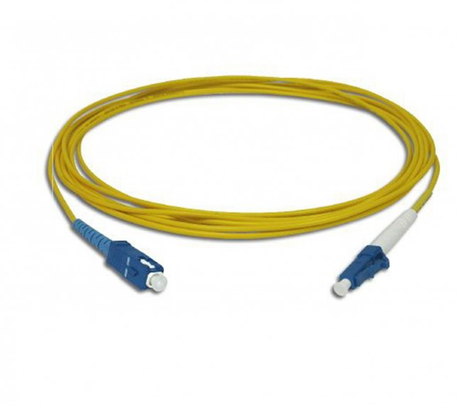 Патчкорд оптический LC/UPC-SC/UPC SM, 1 м