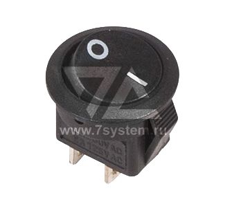 Выключатель SC-214 мини черный без подсветки