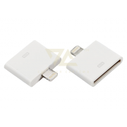 Переходник для iPhone 5 c 8 pin на 30 pin, белый - 