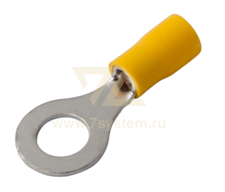 Наконечник изолированный кольцевой VR5.5-8 Rexant, 100 шт/упак