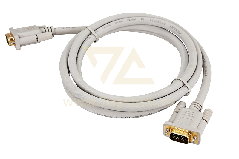 Шнур VGA - VGA Rexant, серый, 1.8 м