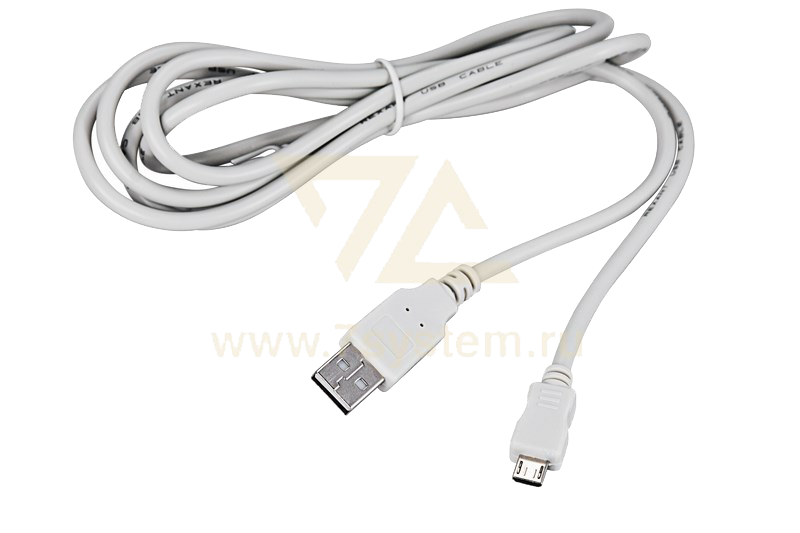 Шнур USB A(штекер) -  Micro USB A(штекер) 5 мм Rexant, белый, 1.8 м