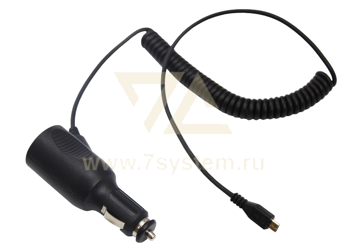 Автозарядка с индикатором Rexant, micro USB
