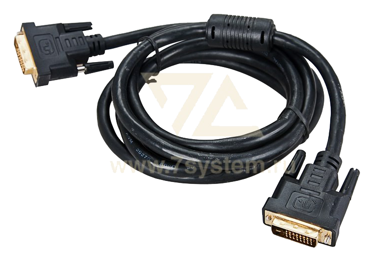Шнур DVI-D - DVI-D GOLD Rexant, с фильтром, 3 м
