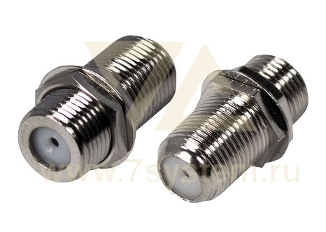 Переходник F(гнездо) - F(гнездо) Rexant, 100 шт/упак