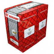 Кабель UTP 4PR 24AWG CAT5e Rexant, LSZH, оранжевый, 305 м - 