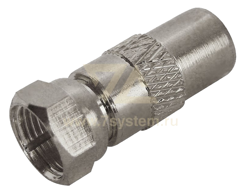 Переходник F(штекер) - ТВ(штекер) Proconnect, 100 шт/упак