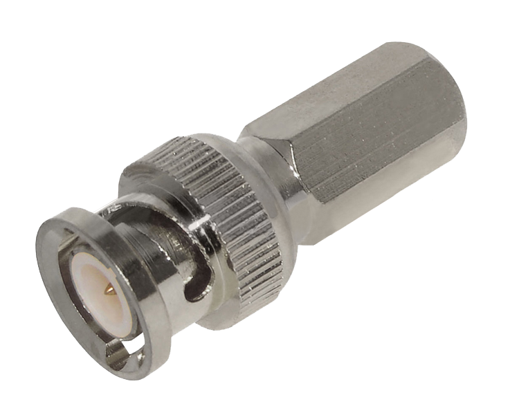 Разъем BNC(штекер) резьбовой на RG59 Rexant
