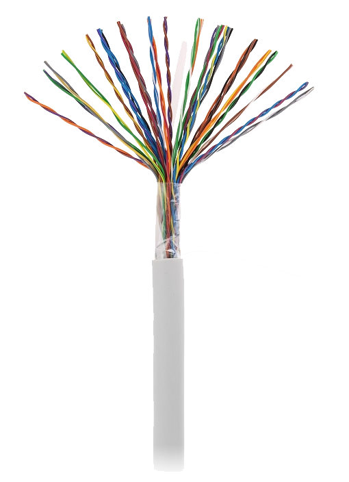 Кабель UTP 25PR 24AWG CAT5 Netlan, 305 м