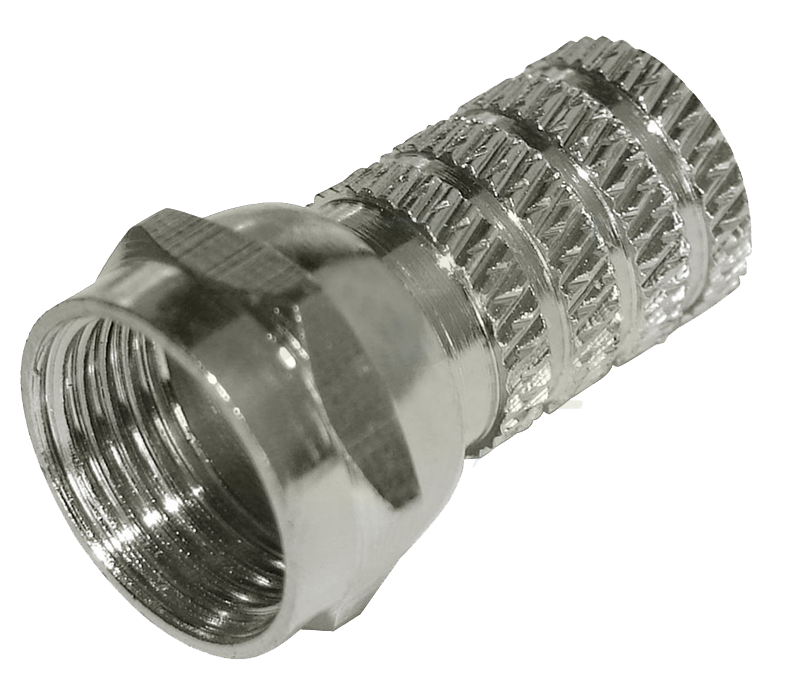 Разъем F(штекер) резьбовой на RG6 Proconnect AB, 100 шт/упак