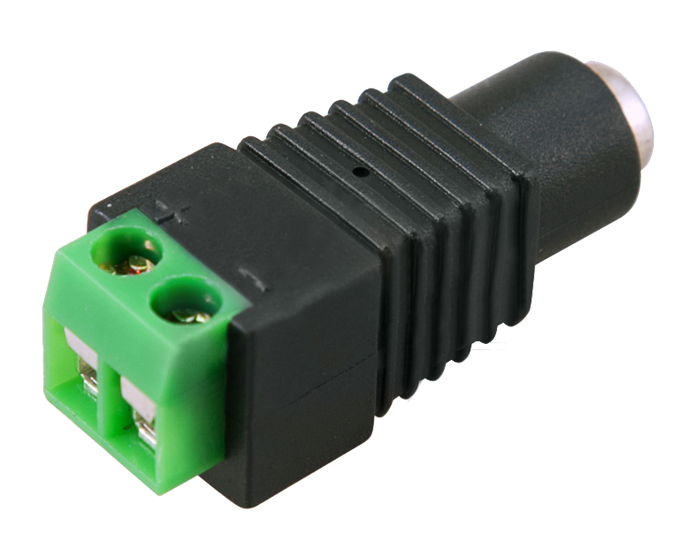 Разъем питания Rexant, 2.1 х 5.5, с клеммной колодкой