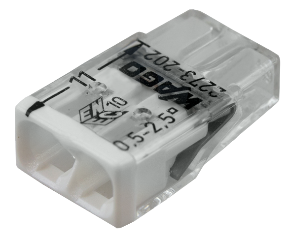 Экспресс-клемма электромонтажная 2 x 2.5 мм2 WAGO