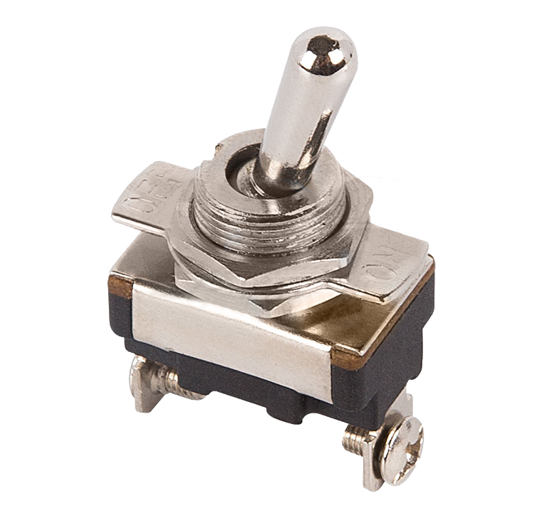 Тумблер однополюсный 220V 10А (2c) ON-OFF Mini (ASW-23)