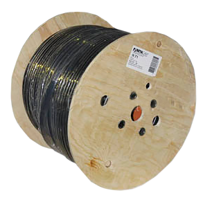 Кабель N71M Cu PE BetaCavi, с тросом, полиэтилен, черный, 250 м