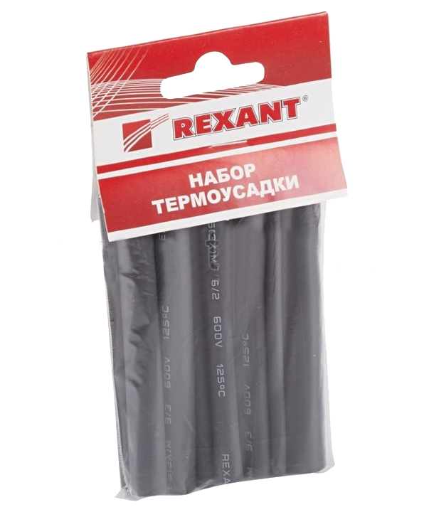 Набор термоусадочных трубок "Клеевой" Rexant