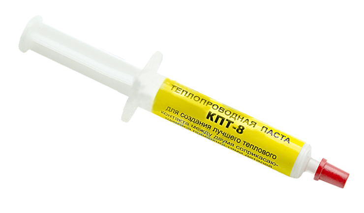 Паста теплопроводная КПТ-8 2 мл Rexant, шприц