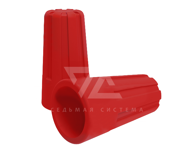 Зажим соединительный изолирующий СИЗ-5 Rexant, красный 100 шт/упак