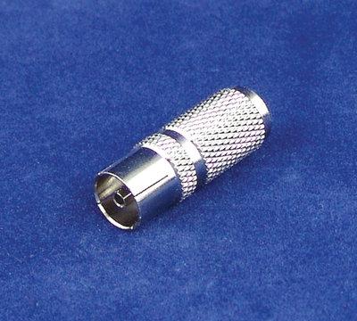 Разъем ТВ(гнездо) резьбовой на RG6 P926C RTM металлический, прямой, 100 шт/упа