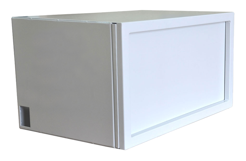 Шкаф-пенал антивандальный настенный 19" 9U (470 x 600 x 400) Премиум