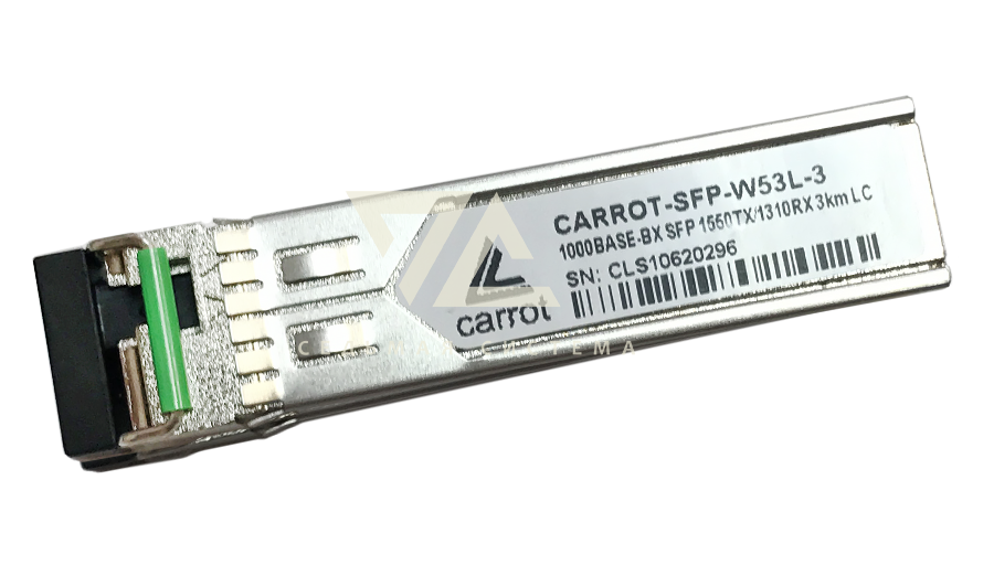 Модуль SFP Carrot, 1000Base-BX, WDM, 1550/1310, 3 км, LC, DDM