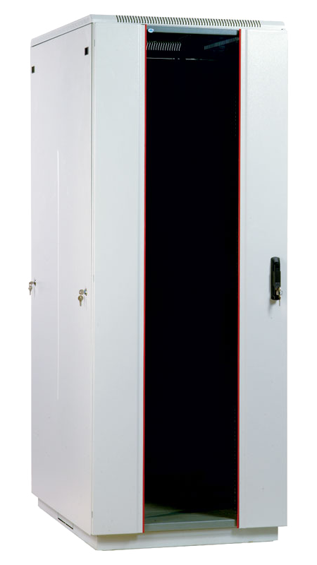 Шкаф напольный 19" 42U (2030 x 800 x 800) дверь стекло ЦМО