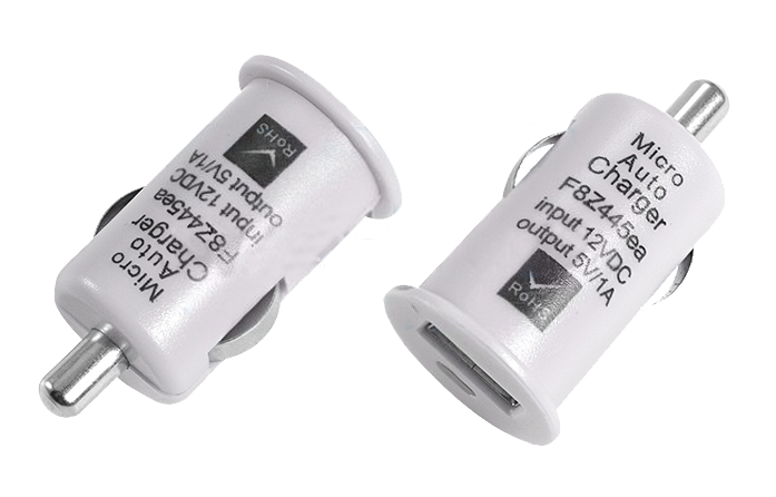 Автозарядка в прикуриватель USB Rexant, 5 В, 1 А, белая