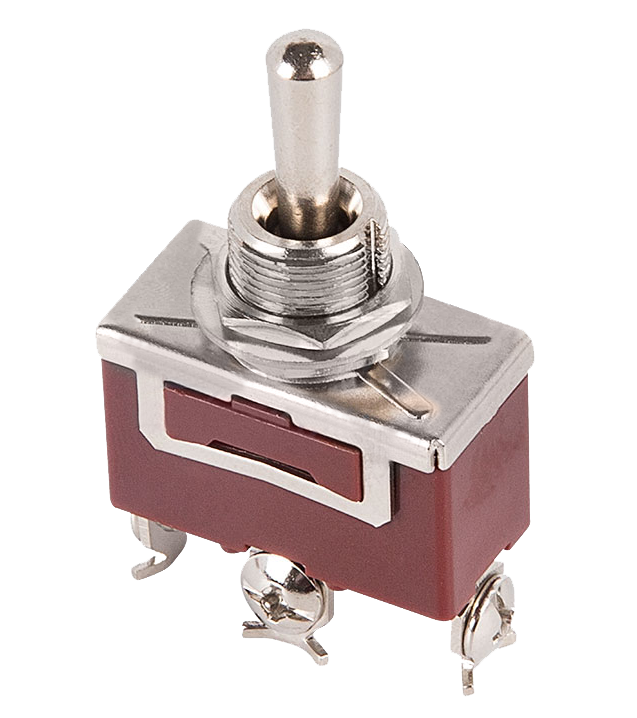 Тумблер однополюсный 250V 10А (3c) ON-OFF-ON (KN-113)