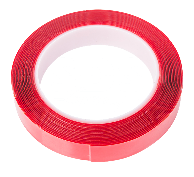 Скотч двухсторонний, акрил, 12 мм Rexant, 5 м, прозрачный