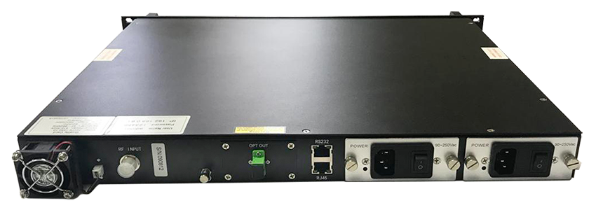 Передатчик оптический 1550 нм OT1550I-1-10 Carrot, 10 мВт/10 дБм, SNMP, внутренняя модуляция, 2БП