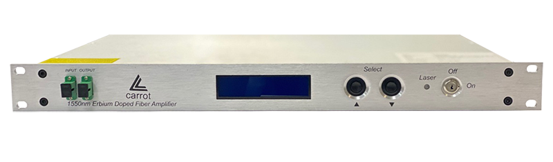 Усилитель оптический EDFA WE1550EDFA-1-20 Carrot, 20 дБм, SNMP