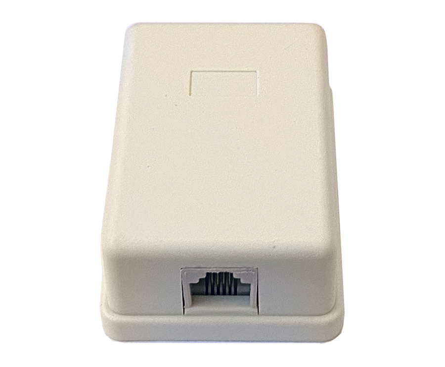 Розетка телефонная 6P-4C X-line