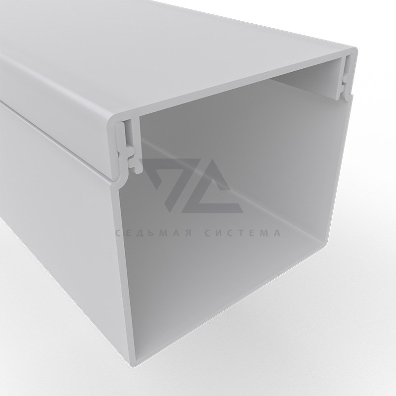 Кабель-канал 40 x 40 мм Rexant, белый, 30 м/упак