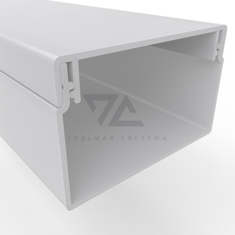 Кабель-канал 60 x 40 мм Rexant, белый, 18 м/упак