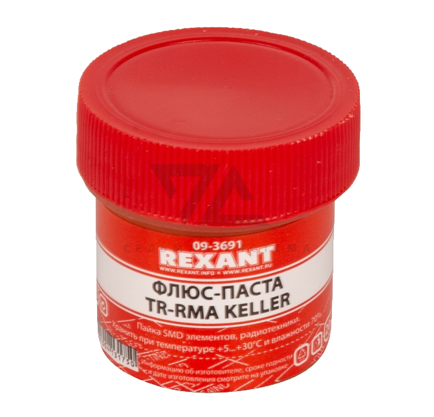 Флюс-паста для пайки TR-RMA KELLER 20 мл Rexant