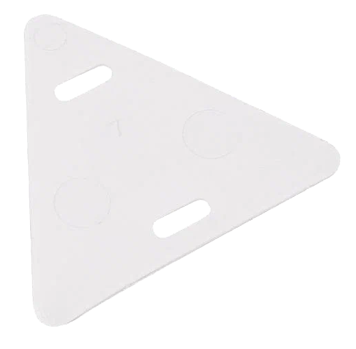 Бирка кабельная У-136 Треугольник Rexant, 100 шт/упак