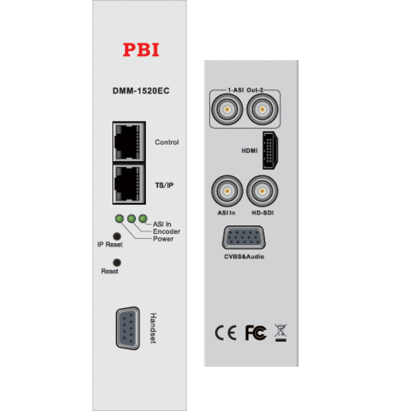 Кодер DMM-1530EC-40 PBI, MPEG-2 SD и H.264 HD/SD