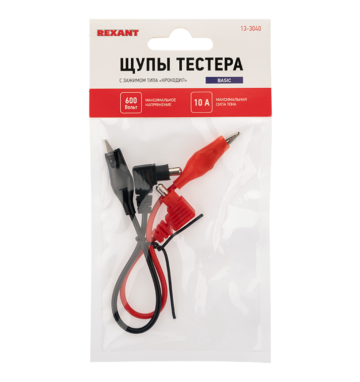 Щупы с зажимом типа крокодил REX10 Rexant