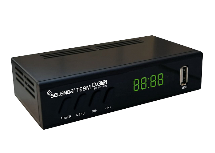 Приемник эфирный DVB-T2 T69М SELENGA