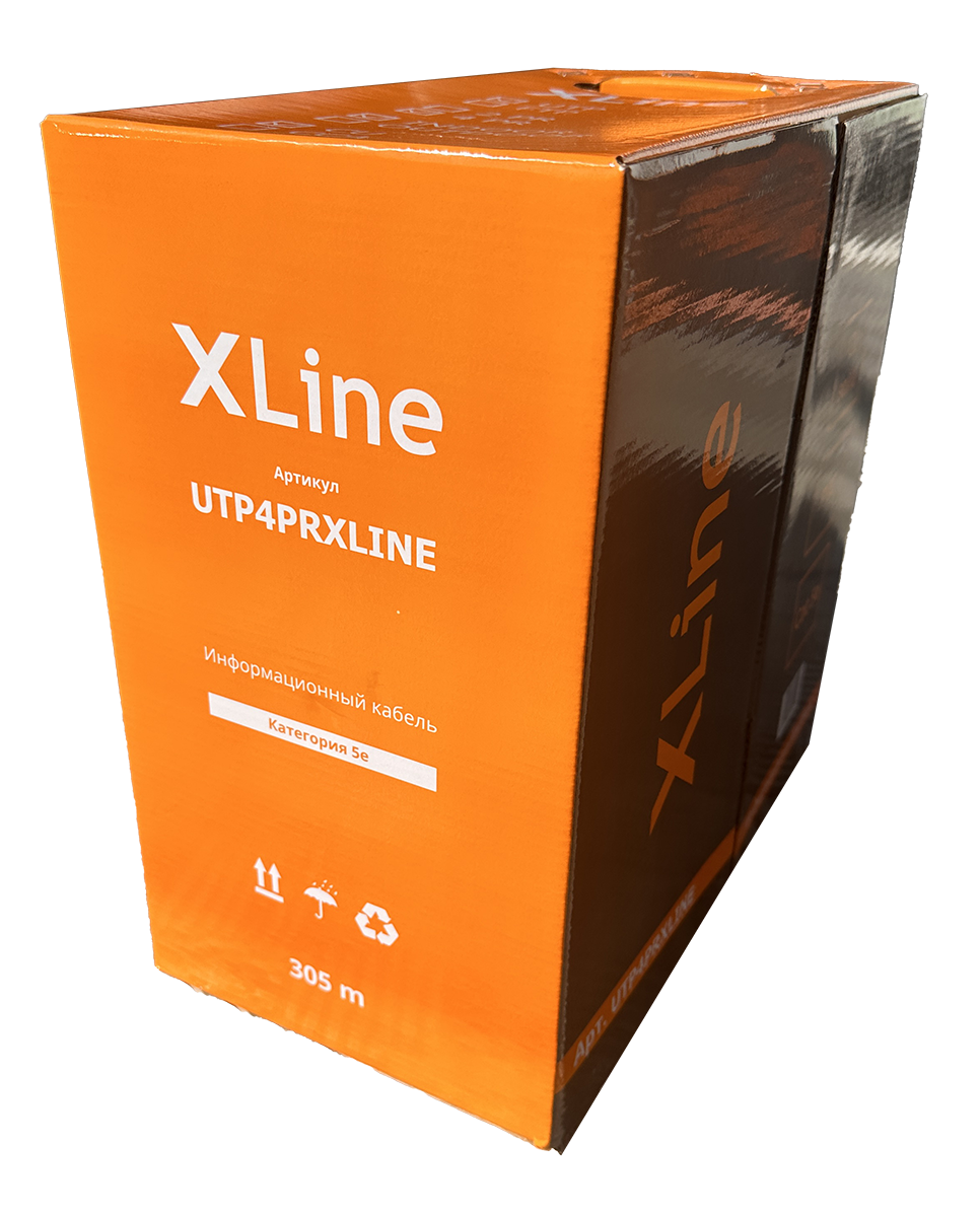 Кабель UTP 4PR 24AWG CAT5e X-Line, 305 м