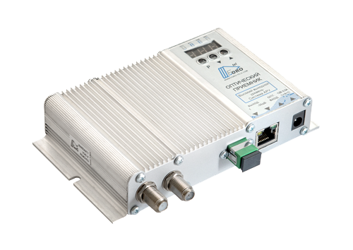 Приемник оптический FORO 210E FOROtel, 111 дБмкВ, АРУ, 12В, ЭУ