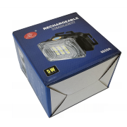 Фонарь налобный аккумуляторный, 5 Вт, 1200 мАч, 200 лм, USB, IronMaster