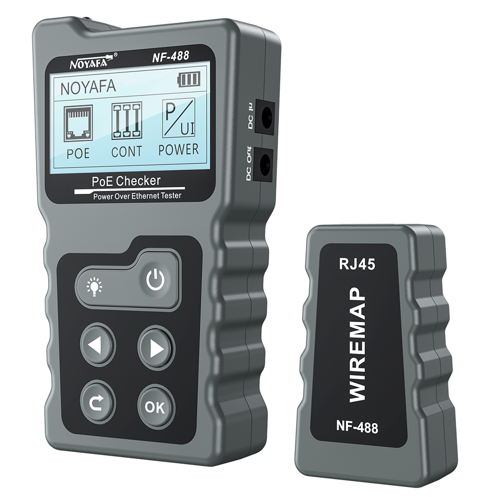 Кабельный тестер RJ-45, PoE NF-488 Noyafa