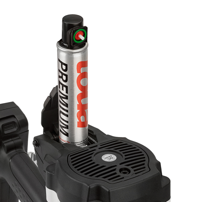 Пистолет гвоздезабивной газовый монтажный GN95 KRANZ, 95Дж, длина гвоздей 15-40мм, диаметр 2, 7-3мм